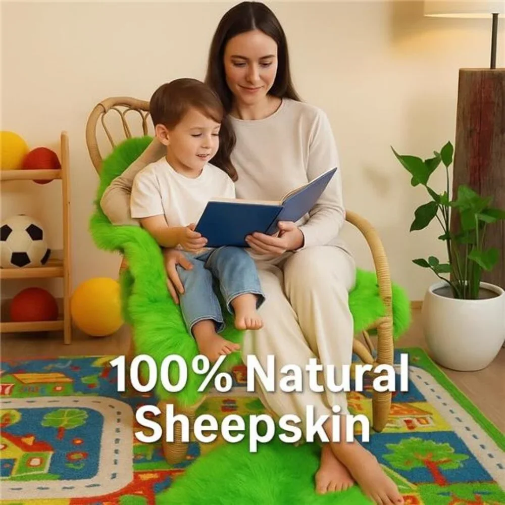 New Premium Genuine Sheepskin Rug Real Australia Sheepskin Natural Lambskin